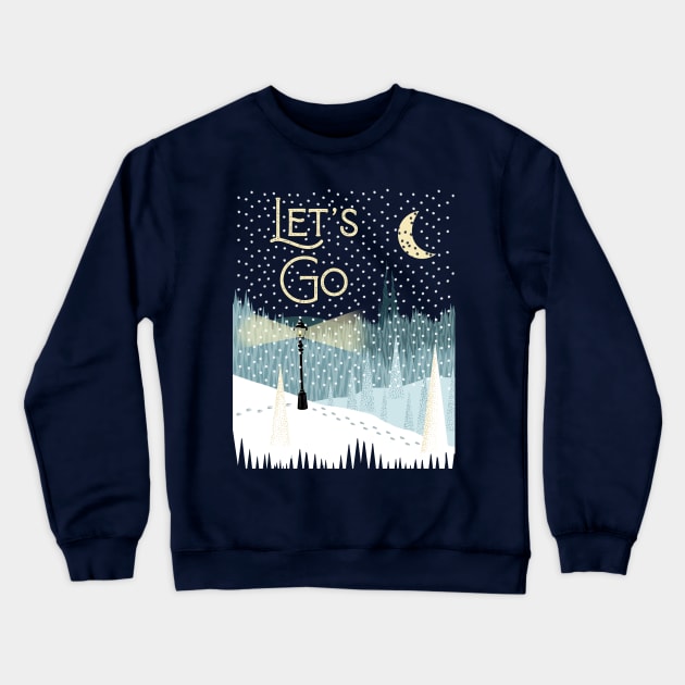 Let’s go to Narnia Crewneck Sweatshirt by MorvernDesigns